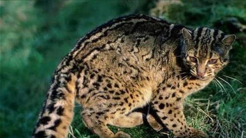 云南秘境惊现“小云豹” 萌态凶猛并存，长尾猿猴也敢挑战